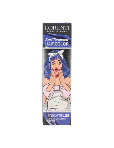 Lorenti Semi Permanent Haircolor 200 ml Night Blue